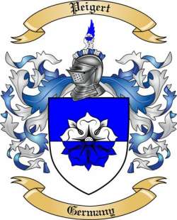 Peigert Family Crest from Germany