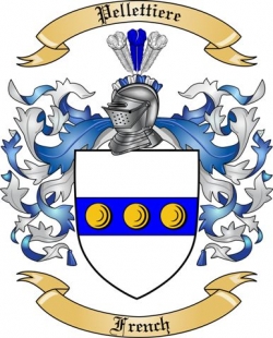 Pellettiere Family Crest from France2