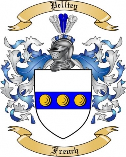 Pelltey Family Crest from France2