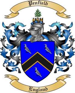 Penfield Family Crest from England