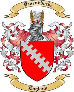 Penruddocke Family Crest from England