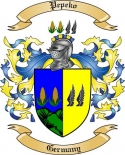 Pepeko Family Crest from Germany