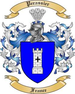 Perassier Family Crest from France