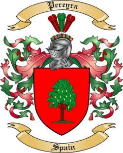 Pereyra Family Crest from Spain