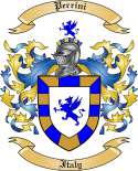 Perrini Family Crest from Italy