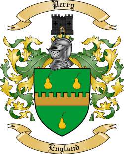 Perry Family Crest from England2
