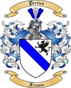 Pertus Family Crest from France