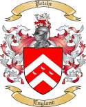 Petche Family Crest from England