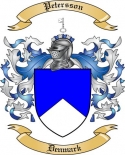 Petersson Family Crest from Denmark