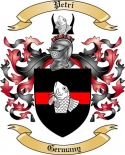 Petri Family Crest from Germany