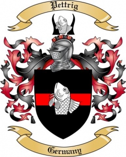 Pettrig Family Crest from Germany