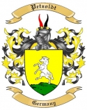 Petzoldt Family Crest from Germany