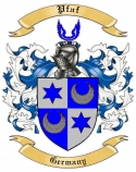 Pfaf Family Crest from Germany