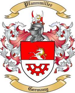 Pfannmiller Family Crest from Germany