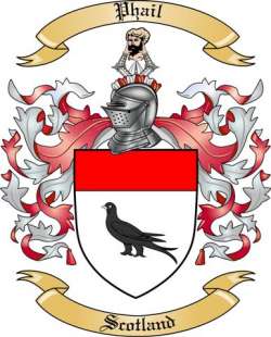 Phail Family Crest from Scotland