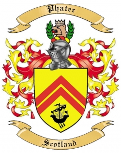 Phater Family Crest from Scotland