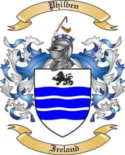 Philben Family Crest from Ireland