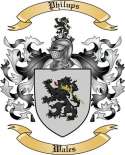 Philups Family Crest from Wales2