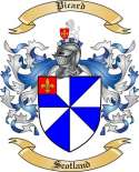 Picard Family Crest from Scotland
