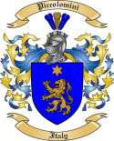 Piccolomini Family Crest from Italy