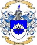 Pickel Family Crest from Germany