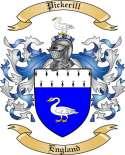 Pickerill Family Crest from England