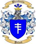 Piecukonis Family Crest from Poland