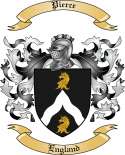 Pierce Family Crest from England2