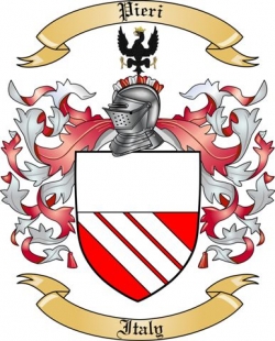 Pieri Family Crest from Italy