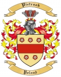 Pietrzak Family Crest from Italy