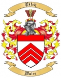 Pilch Family Crest from Wales