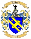 Pilipas Family Crest from Italy2
