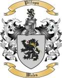 Pillups Family Crest from Wales2