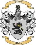 Pilups Family Crest from Wales2