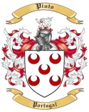 Pinto Family Crest from Portugal