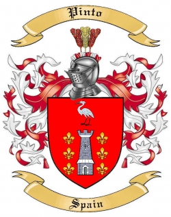 Pinto Family Crest from Spain