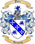 Piper Family Crest from Germany