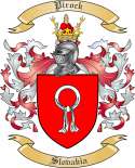 Pirock Family Crest from Slovakia