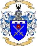 Pistor Family Crest from Italy
