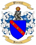 Ploessl Family Crest from Bavaria