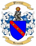 Ploessl Family Crest from Germany