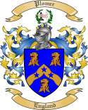 Plomer Family Crest from England
