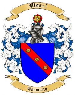 Plossl Family Crest from Germany