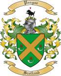 Poague Family Crest from Scotland