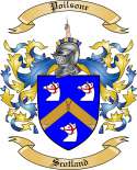 Poilsone Family Crest from Scotland