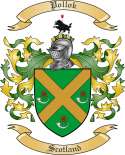 Pollok Family Crest from Scotland