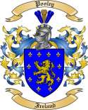 Pooley Family Crest from Ireland
