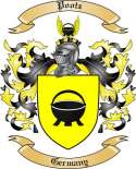 Pootz Family Crest from Germany