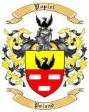 Popiel Family Crest from Poland