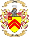 Popp Family Crest from Scotland